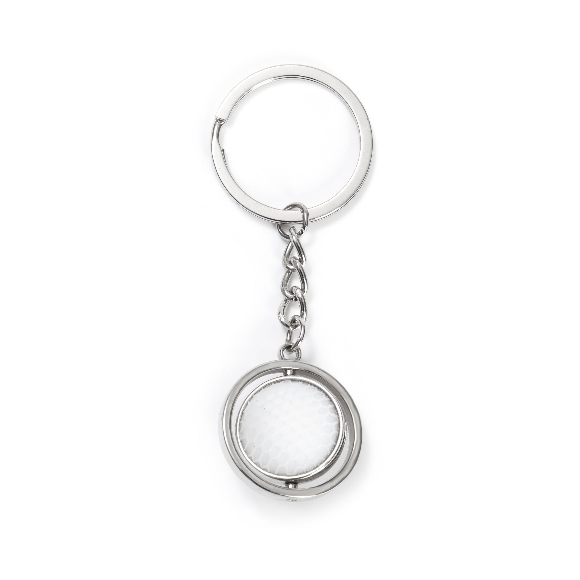 Wholesale Spinning Small Basketball Alloy Keychains